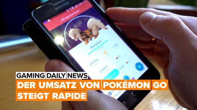 Der Umsatz von Pokémon GO steigt rapide