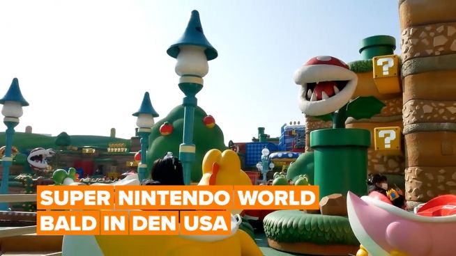 Super Nintendo World öffnet seine Pforten in den USA!