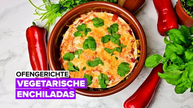 Ofengerichte: Vegetarische Enchilada