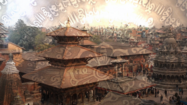 Verliere dich in dieser alten nepalesischen Stadt