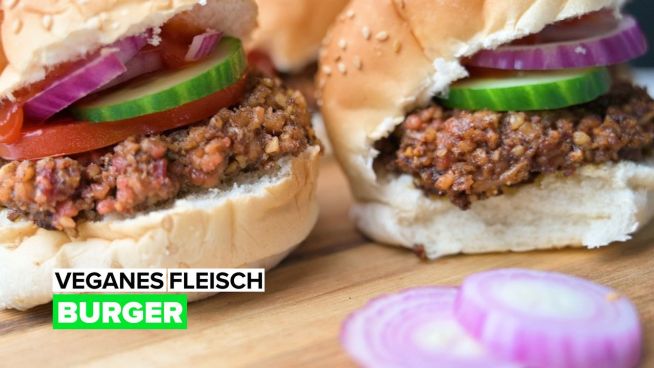 Veganes Fleisch: Burger