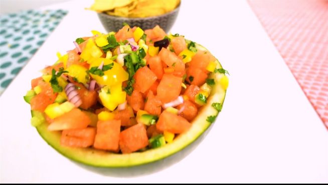 Salsa für sonnige Tage: Wassermelonen-Salsa