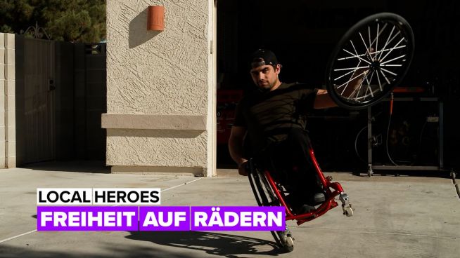 Local Heroes: Ein Rollstuhlathlet, der zum Idol der BMX Community wurde