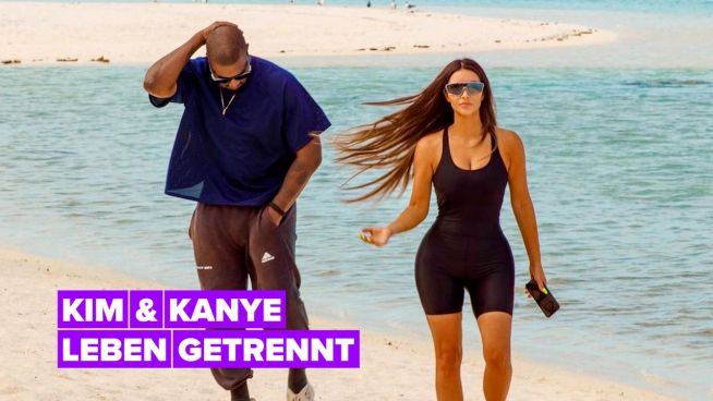 Lassen Kim & Kanye sich scheiden? Nicht so schnell…