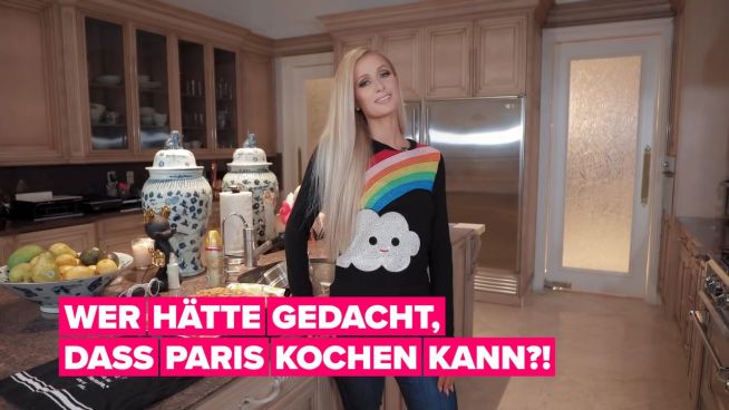 Paris Hilton soll Gerüchten zufolge ihre eigene Netflix-Kochsendung bekommen, hier ist der Beweis