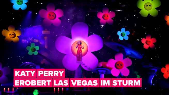 Katy Perry startet ihre Bühnenshow in Las Vegas mit einem irren Auftritt