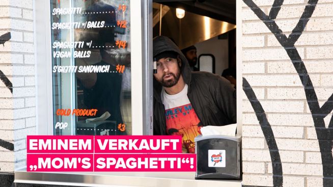 Eminem eröffnete sein eigenes Restaurant – der treffende Name: Mom's Spaghetti.