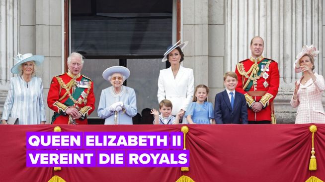Die Royals legen ihre Streitigkeiten beiseite und feiern das Platin-Jubiläum der Queen