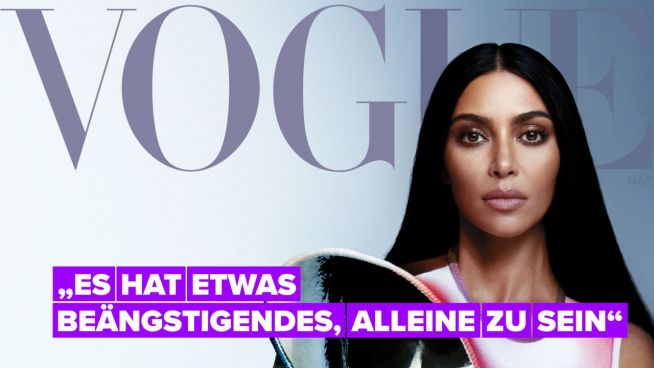 Kim Kardashian erzählt der Vogue, dass es „beängstigend“ ist, ohne Kanye zu sein